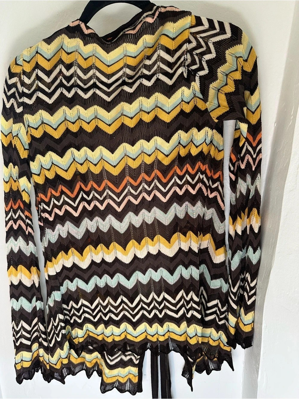 Missoni Chevron Pattern Cardigan - Picture 2 of 4